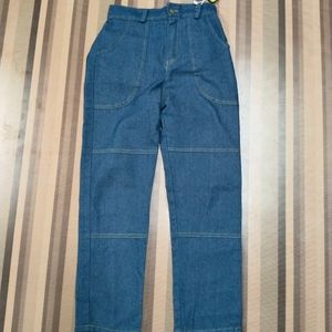 V-31 Size-28 Straight Women Denim Jeans