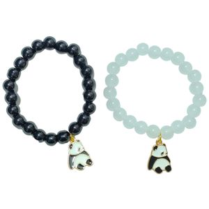 Bracelet white And Black Color (Pack Of 2)