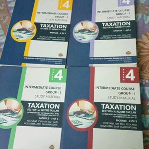 Both Groups Taxation Book... Total 4 Books