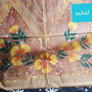 Hand Printed Saree Stock Limited