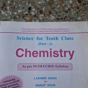 Class 10th Cbse Chemistry Reference
