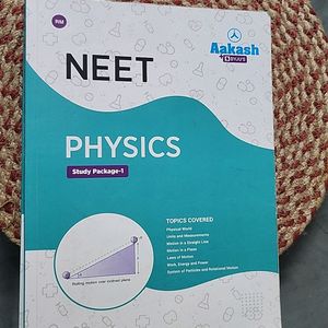 Aakash Neet Physics Study Package Full Set Of 5