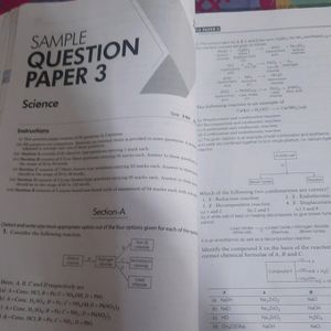 Science Sample Paper Book