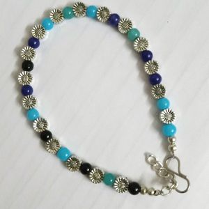 Blue & Silver Bracelet