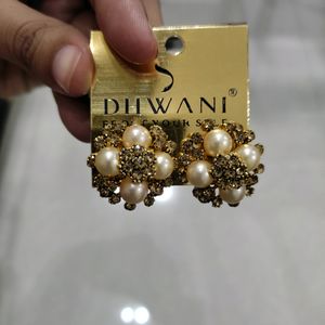 Golden Party Earrings