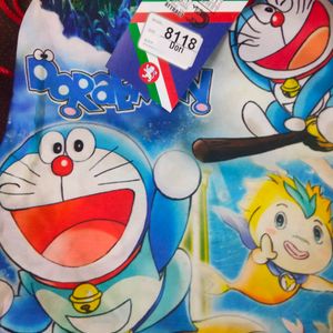 Doraemon Print Activity Or Tution Bag