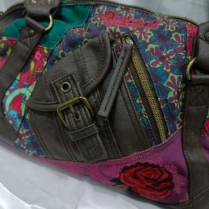 Branded Vintage Floral Bag