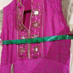 Pink Color Kurta #studio Seller