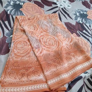 Bhandej Printed Saree