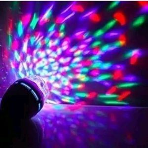 360 Degree Colorful Rotating Decorative LED Bulb