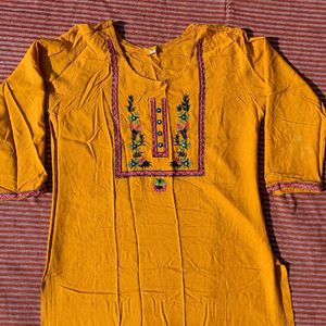 Yellow Kurta Set