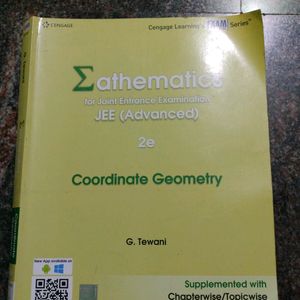 CENGAGE MATHEMATICS - Co-ordinate Geometry