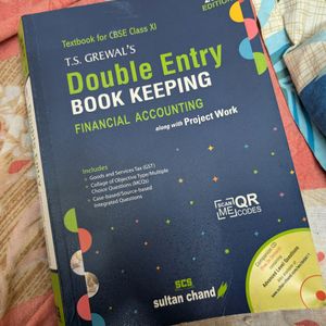 Class 11 Double Entry System Book.