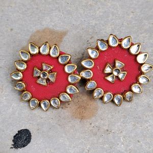 Festival sale Hendmade Earrings 😘 Kundan Stone