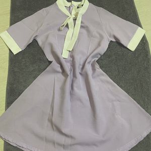 Korean Bow tie Cute Dress