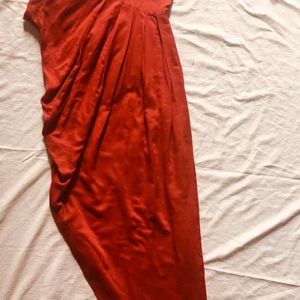 Pure Cotton Red Salwar