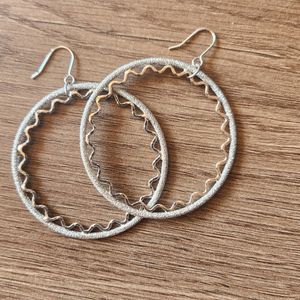 Silver Hoop Earrings