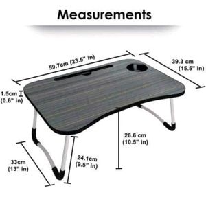 Foldable Wooden Laptop Study Office WFH Table