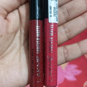 Lakme Lipsticks And Sheet Mask