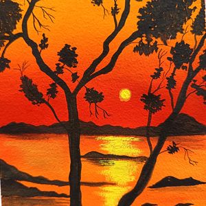 Sunset Painting