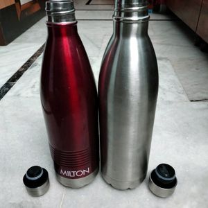 2 Milton New And Good Condition Water Bottle 24 Hr