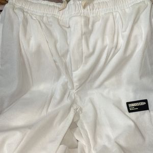 White Co-ord Set For Mens