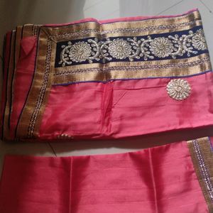 NEW SAREE WITH BLOUSE PIECE FOR SALE