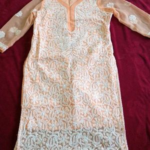 Chekankari Hand Work Kurta