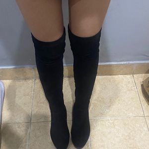 Over The Knee  Womens Boots(Micro)