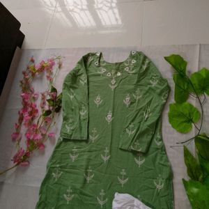 Kurti Pant Set