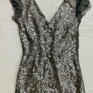 Women Silver  Bodysuit