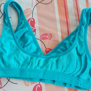 Cyan Sports Bra