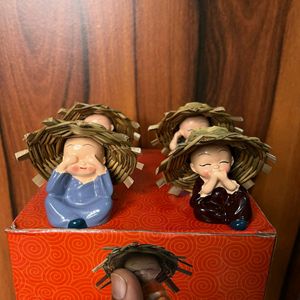 New Condition Monk Set Of 4 Piece With Hat