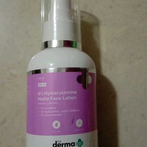 The Derma Co.6% Hyalacalamine Matte Face Lotion