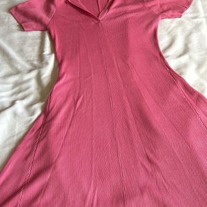 women Pink Dress