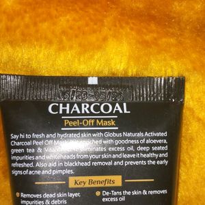 Globus Naturals Charcoal Peel Off Mask