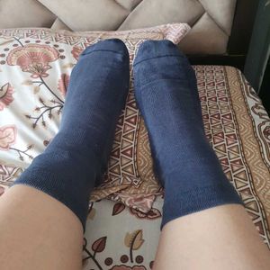 blue preloved socks