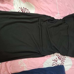 Black Mini Bodycon Dress SSS