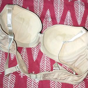 ❤️Nude Sexy Double Padded Push-up Bra 34b