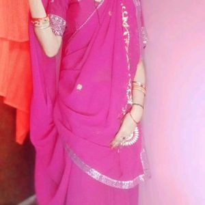 Saree With Blouse Piece