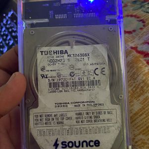 320 GB Toshiba External HDD