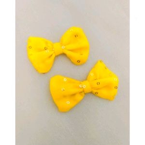 Beautiful Heir Clip  Bow ( Pack Of 2)