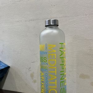 A yoga bottle