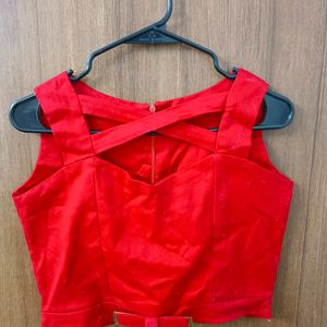 Crop Blouse Top