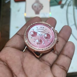 Fossil Gen 9 Dimond Watch With Pink Strap Free 🔥