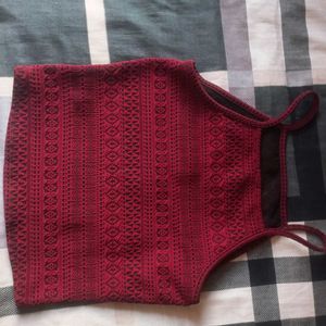 Maroon Camisole