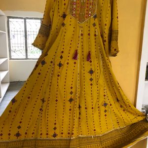 Yellow Colour Kurtha