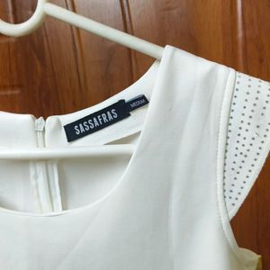 Off White Top For Women