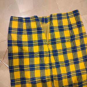 Stylish Check Skirt