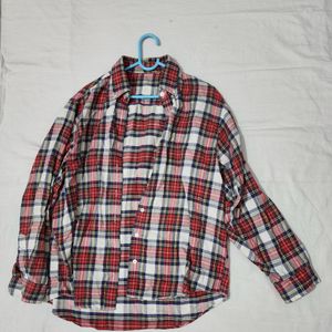 Checked Red Shirt